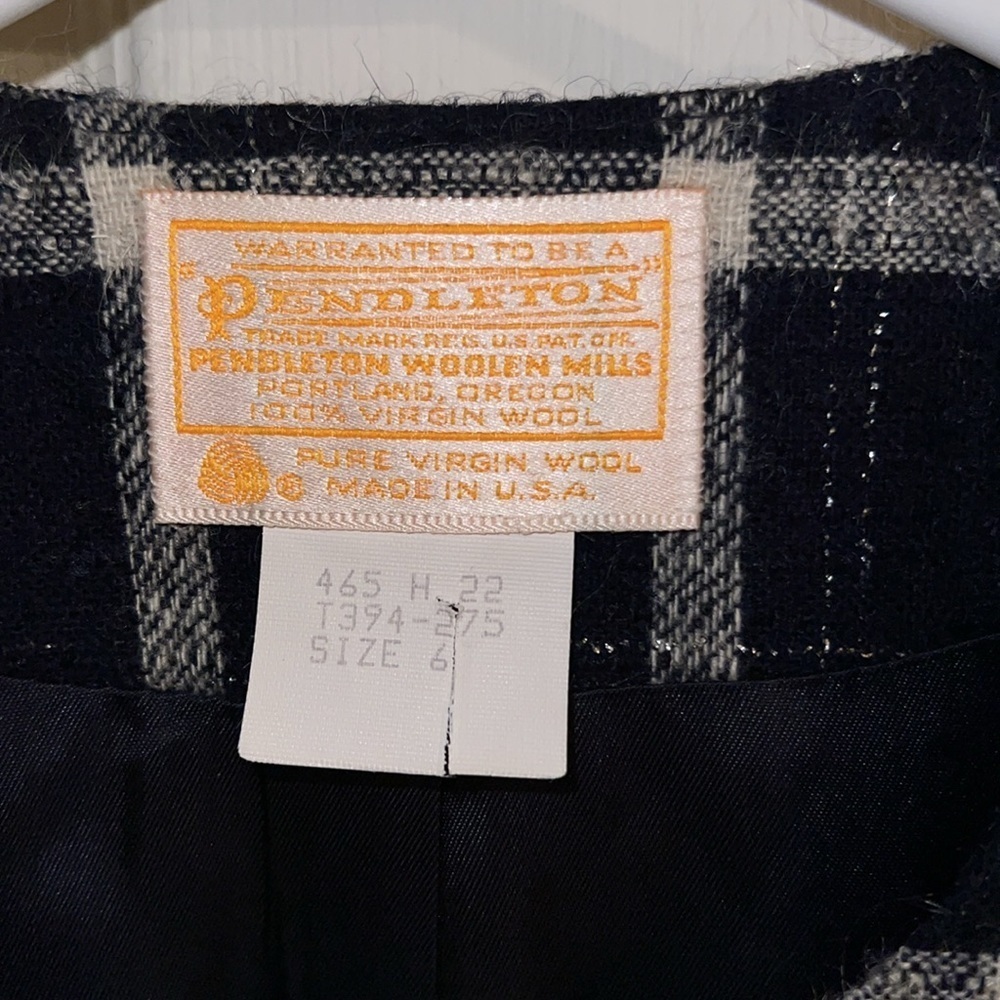 Pendleton 100% Virgin Wool Blazer Jacket 6 - Picture 4 of 8